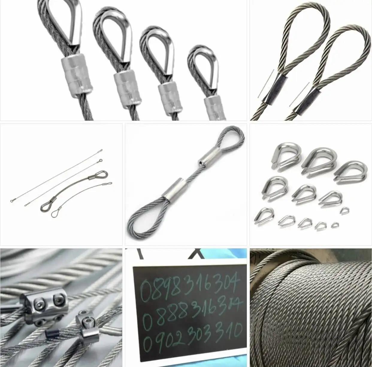 Dây Cáp Inox Chống Xoắn