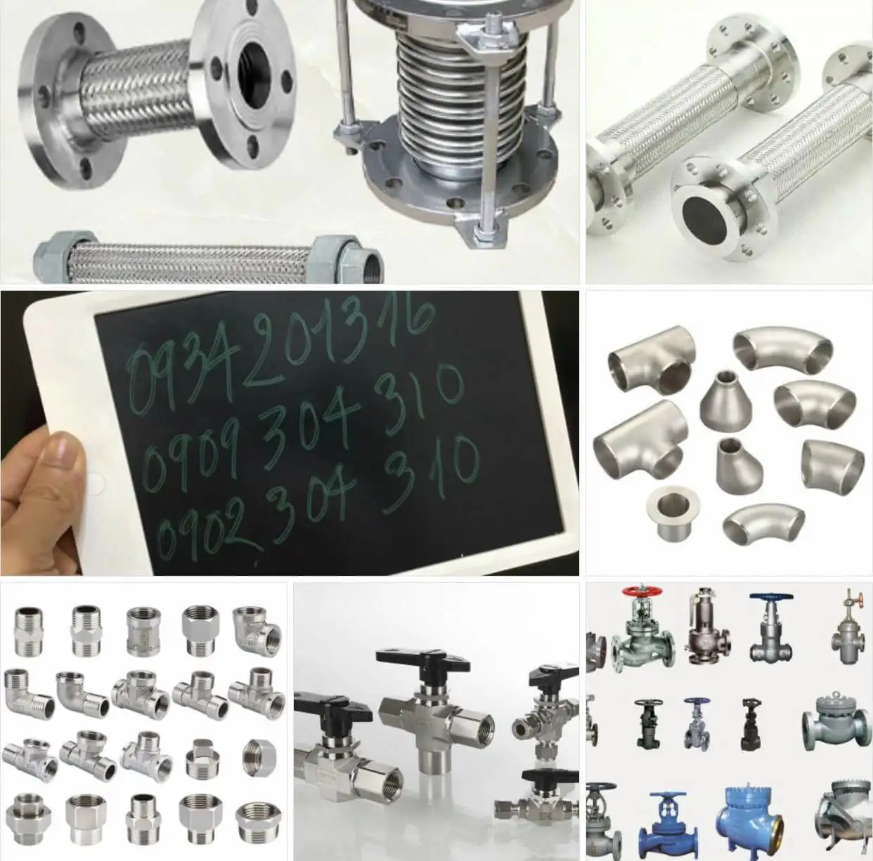 Phụ Kiện Inox Thuỷ Lực