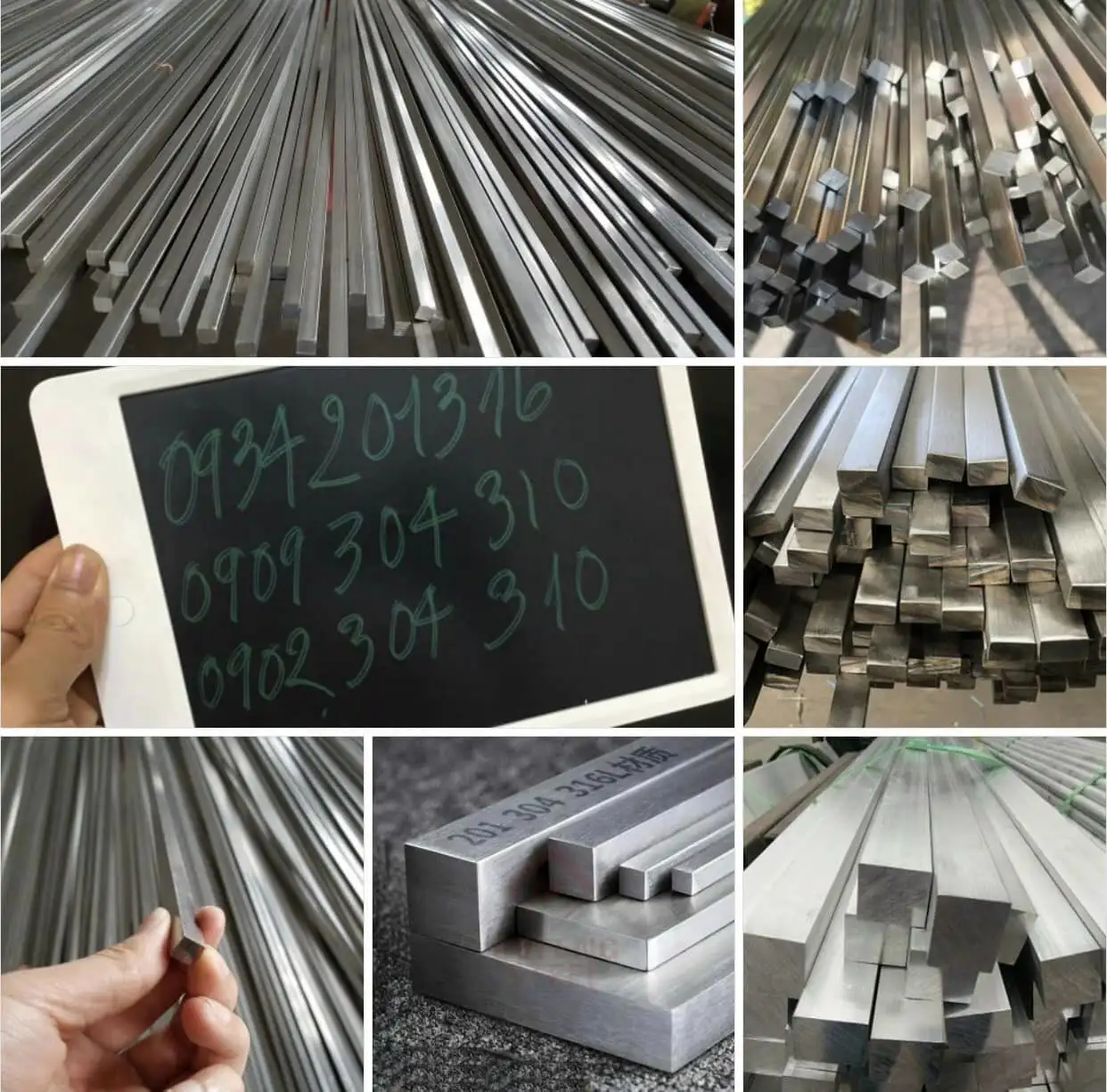 Thép Inox Vuông Đặc