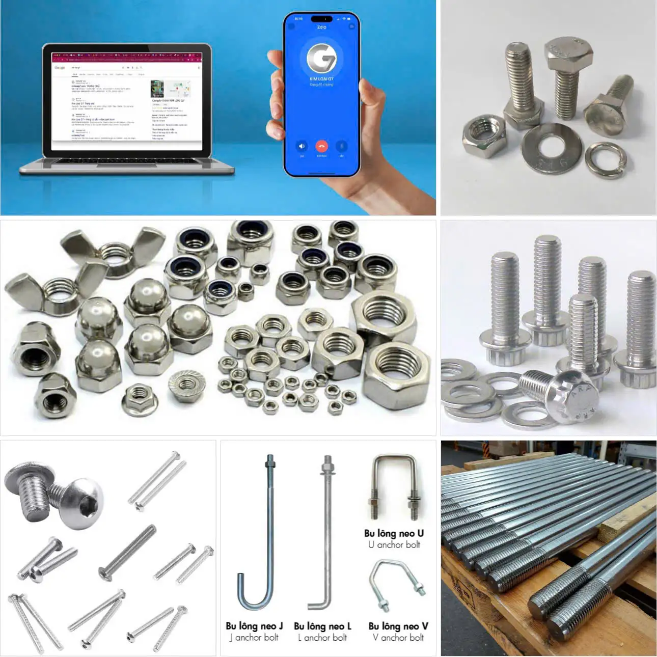 Bulong Con Tán Inox