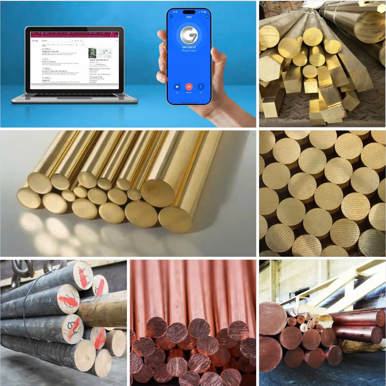 Láp Đồng Tròn Đặc Chế Tạo Máy