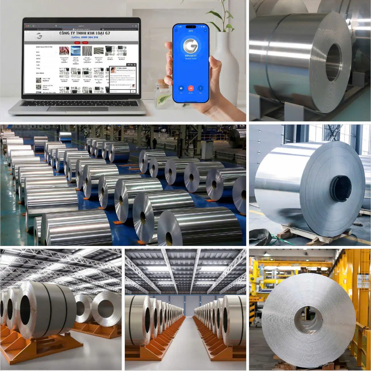 Nhôm 1050 Cuộn dẫn điện dẫn nhiệt