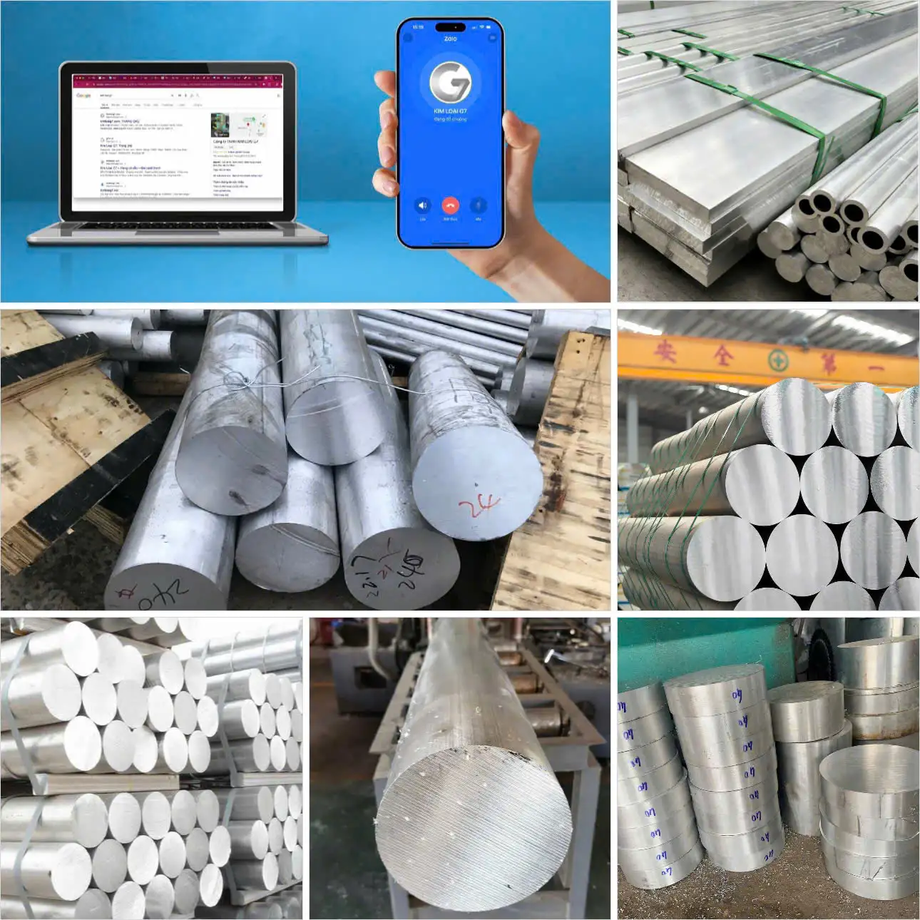 Nhôm Tròn Đặc Tiêu Chuẩn ASTM